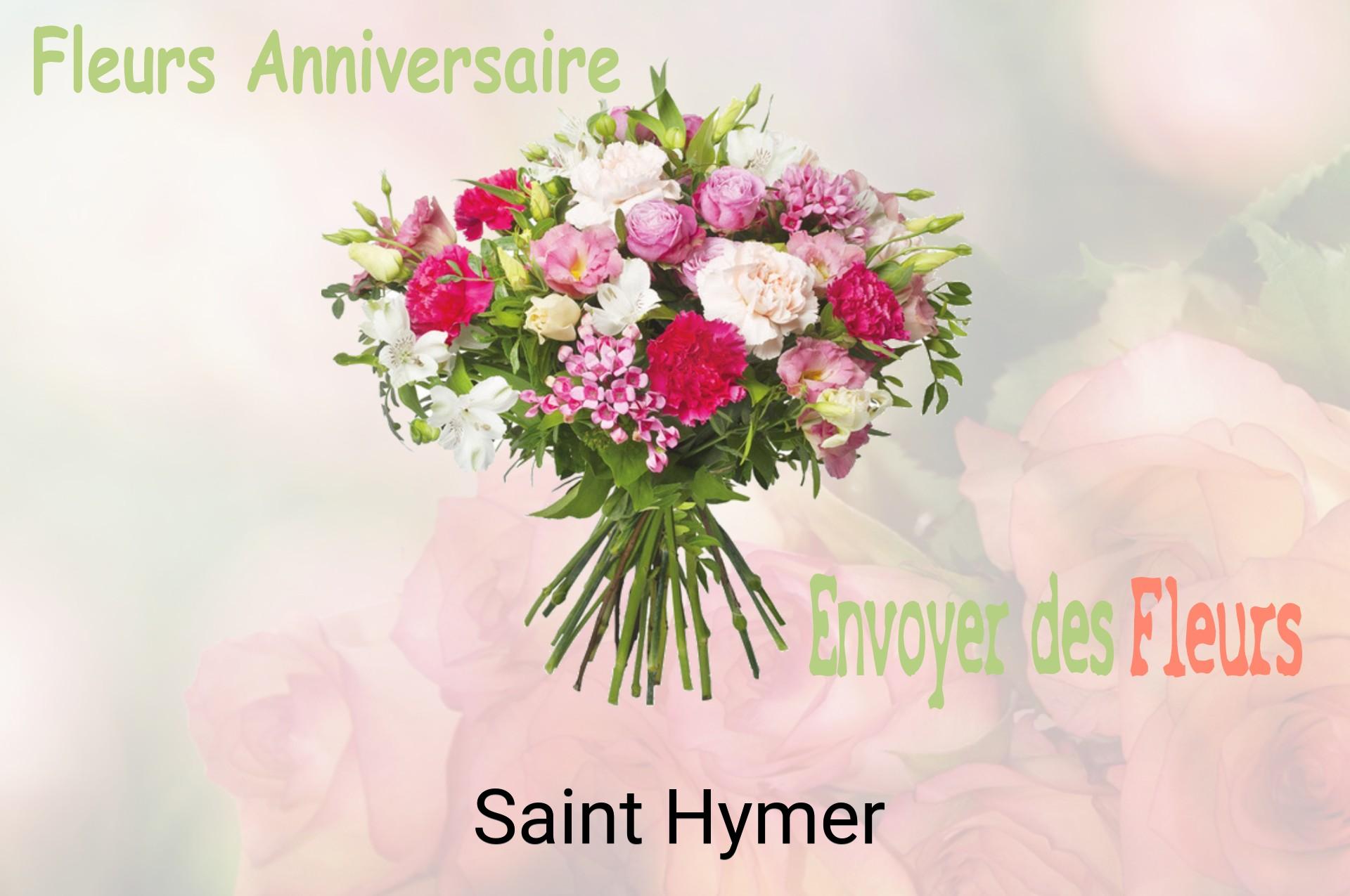 Bouquet de fleurs d’anniversaire livré à Saint-Hymer